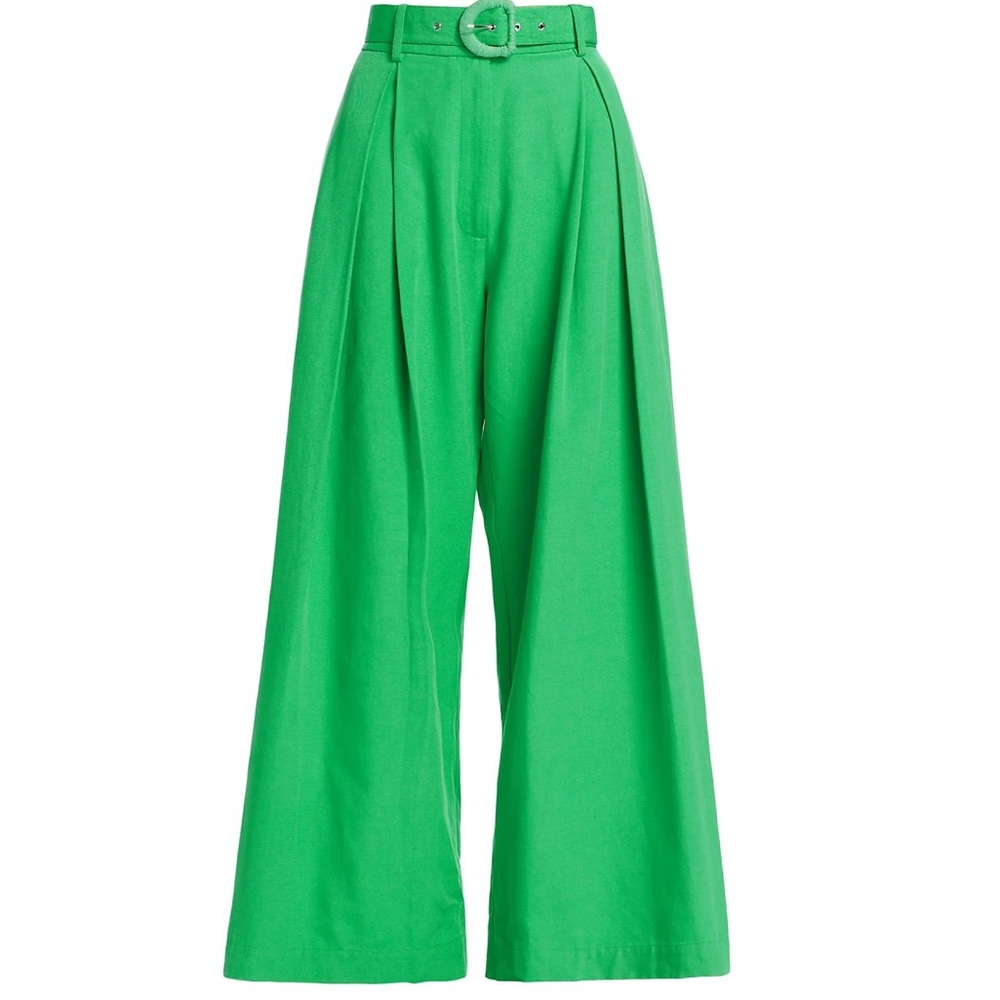 FARM RIO TAILORED PLEAT-FRONT PANTS